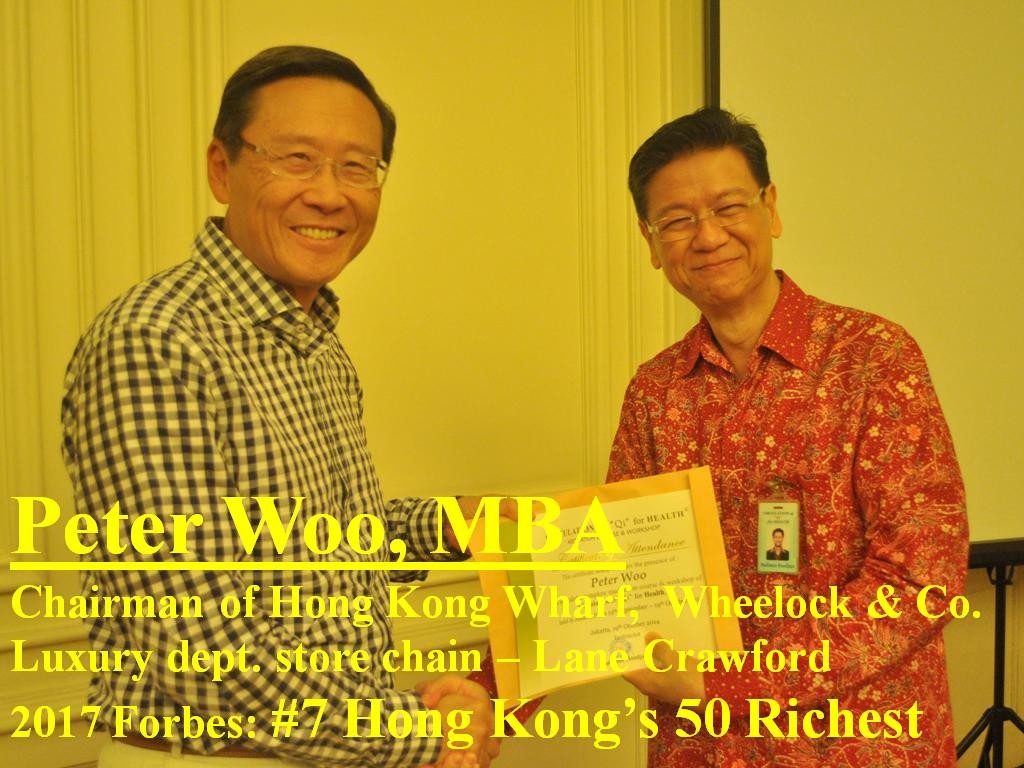 Peter Woo, MBA.